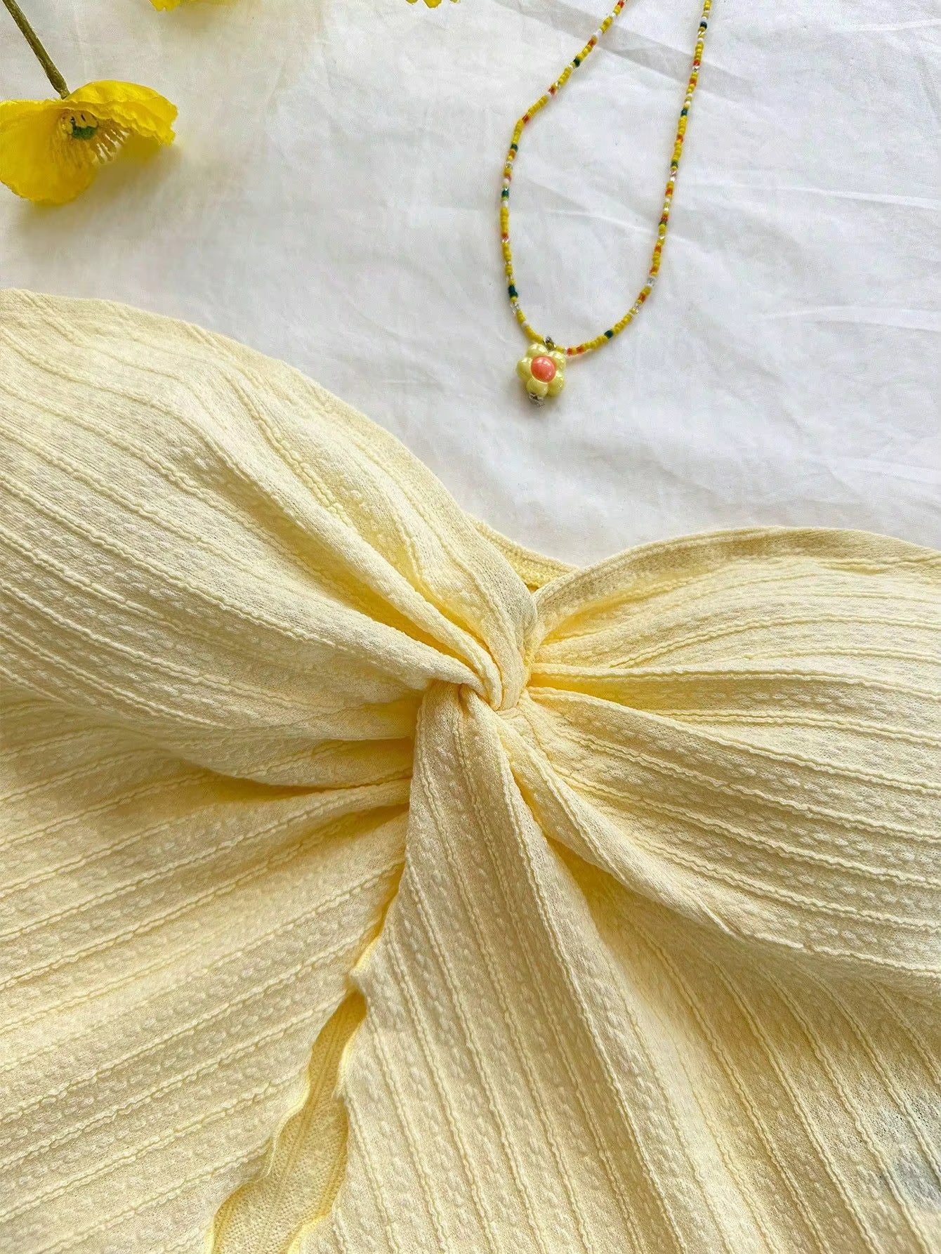 Butterfly Bliss Bow Top Yellow