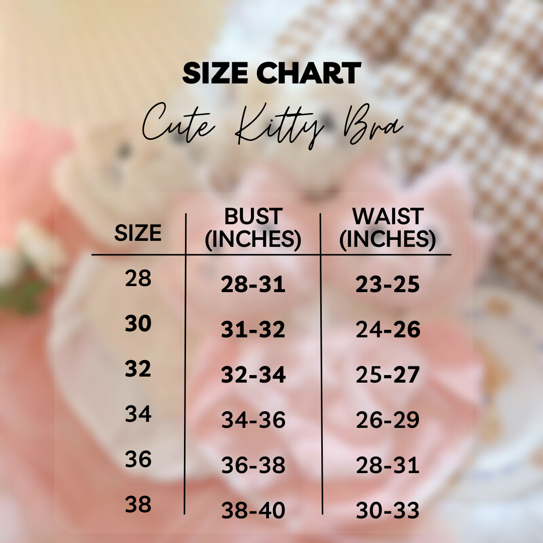Cute Kitty Lingerie Set of 2