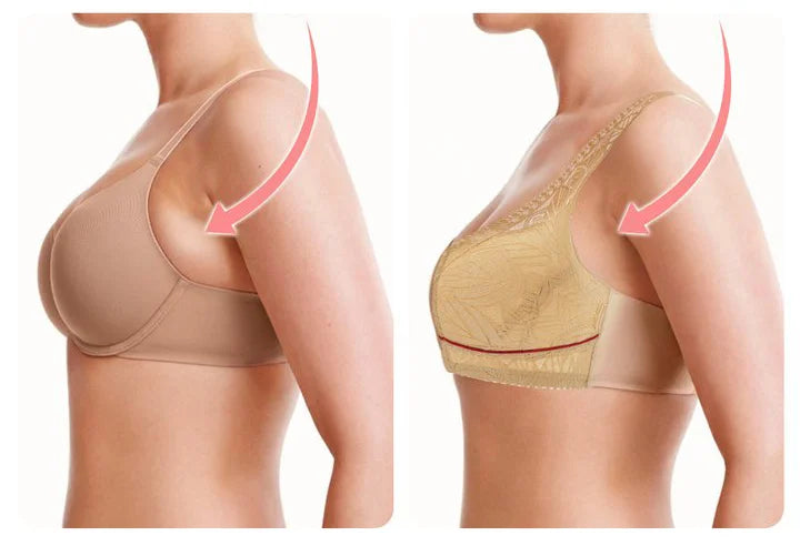 Front Button Buckle Sleep Bra for women Green, Pink & Beige (Pack of-3)