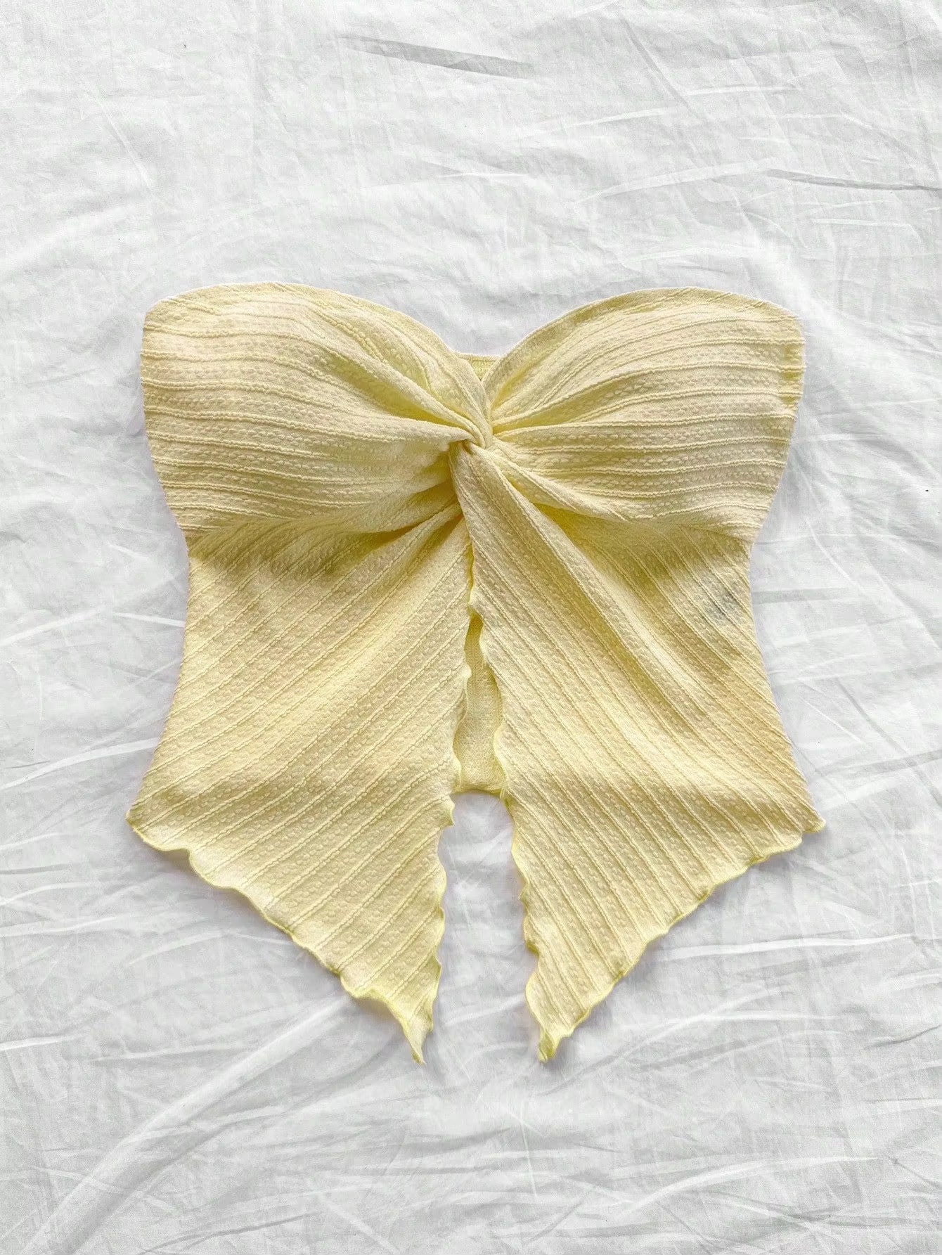 Butterfly Bliss Bow Top Yellow
