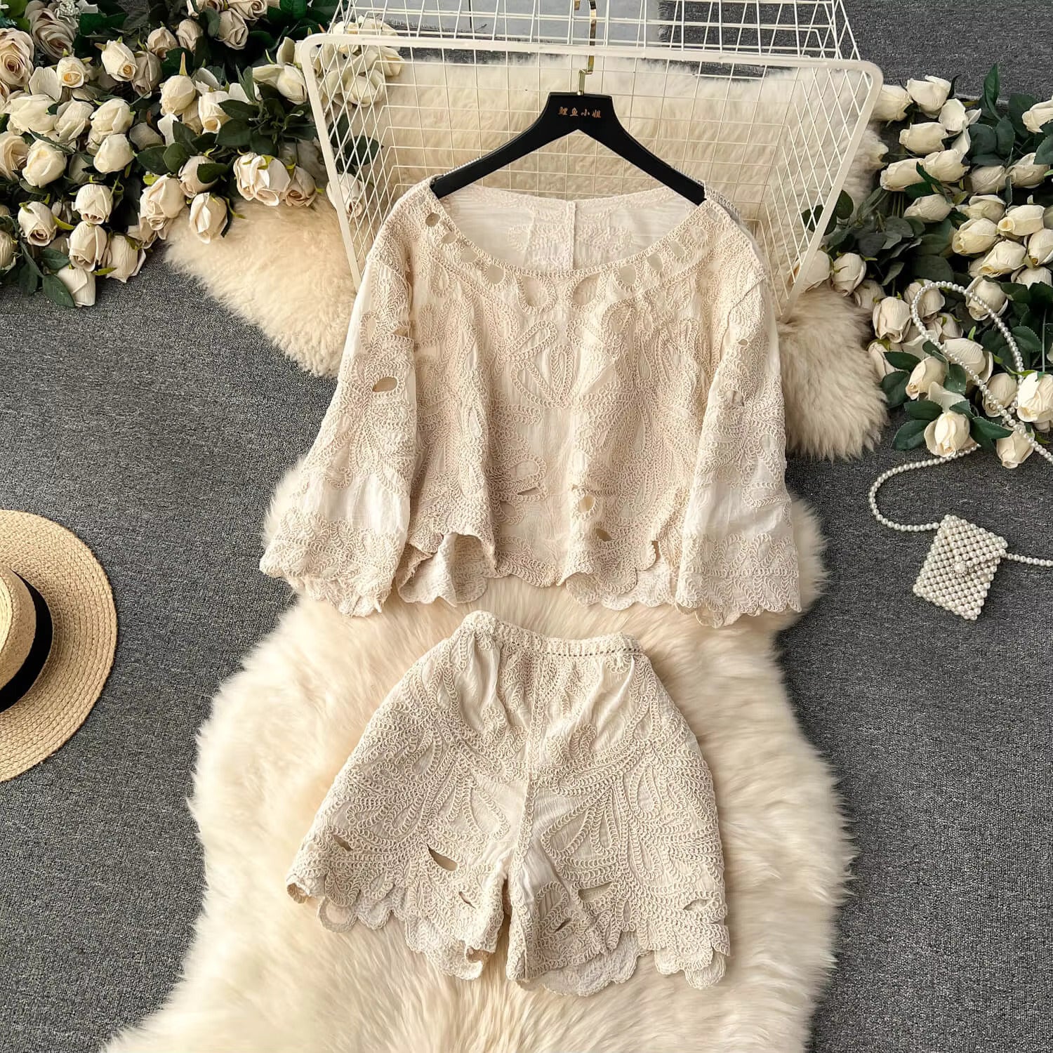 Bohemian Seaside Vacation Style Beach Set