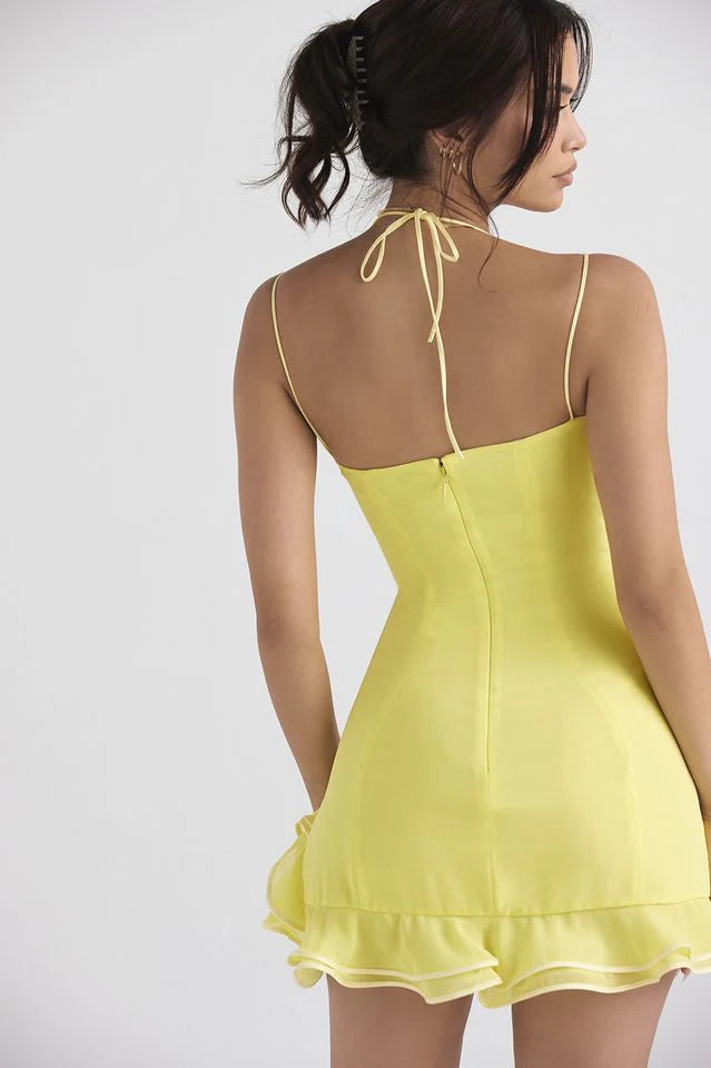 Aster Bloom Caul Dress
