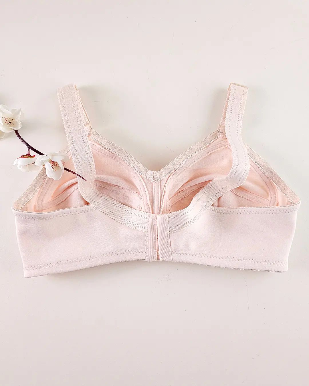 Premium Women Padded wireless Bra Light Pink