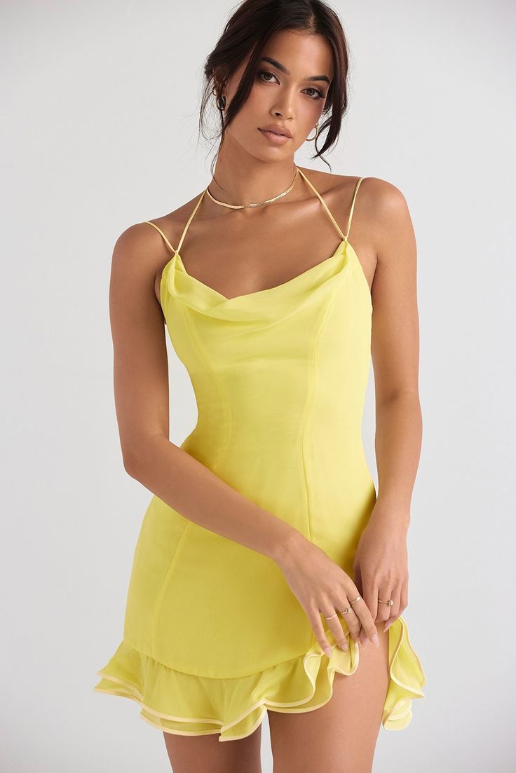 Aster Bloom Caul Dress