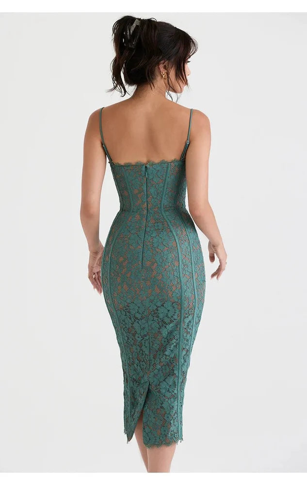 Glittering Midi Dress